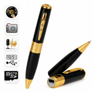 Bertaus™ Stylo Caméra Espion HD avec Enregistrement Vidéo et Audio