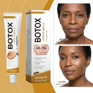 🐝 BOTOX au Venin d’Abeille – Crème Anti-Rides Raffermissante