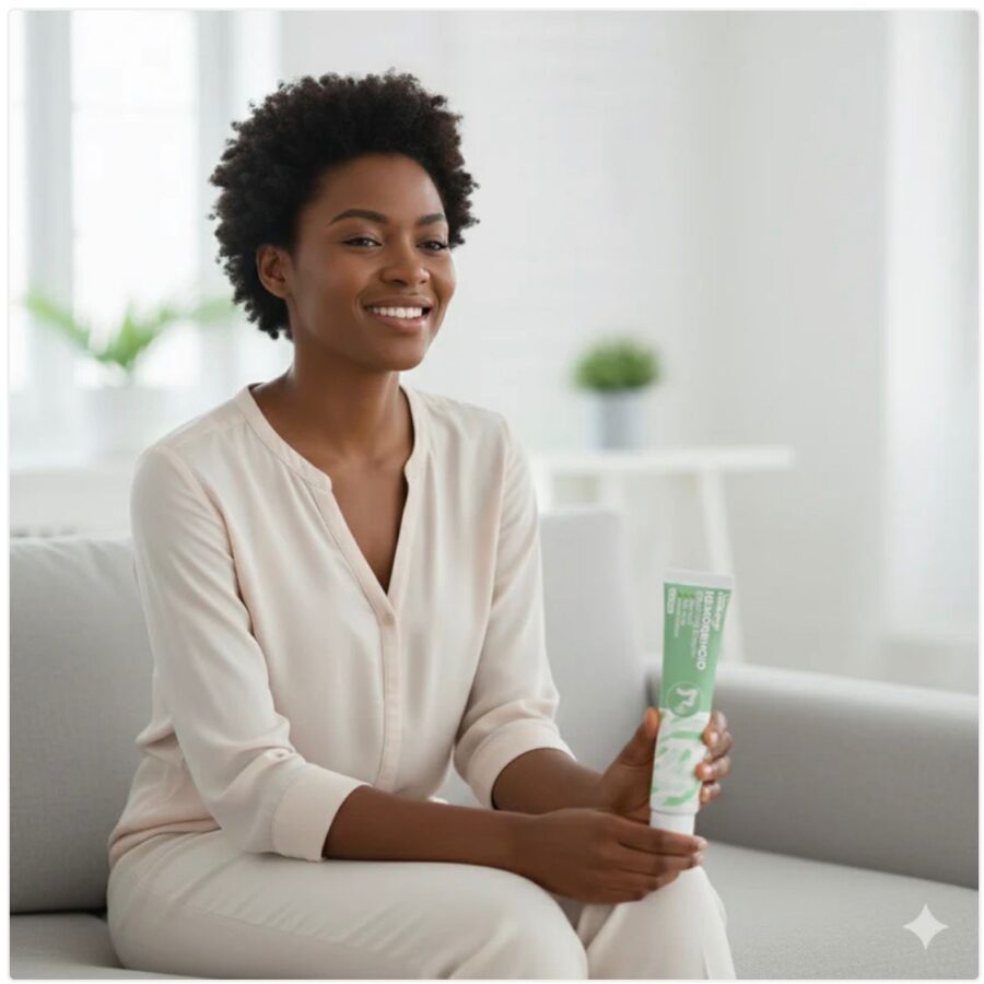 Crème à base de plantes pour hémorroïdes