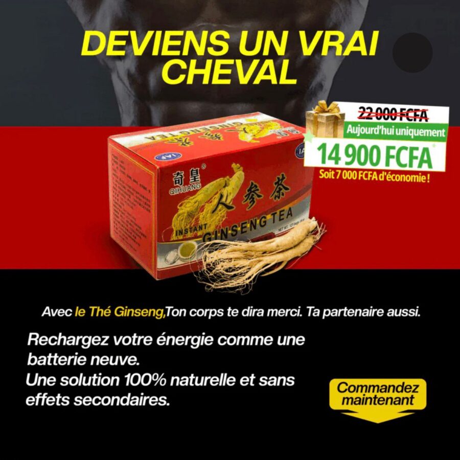 Thé Ginseng - Adieu problème sexuel