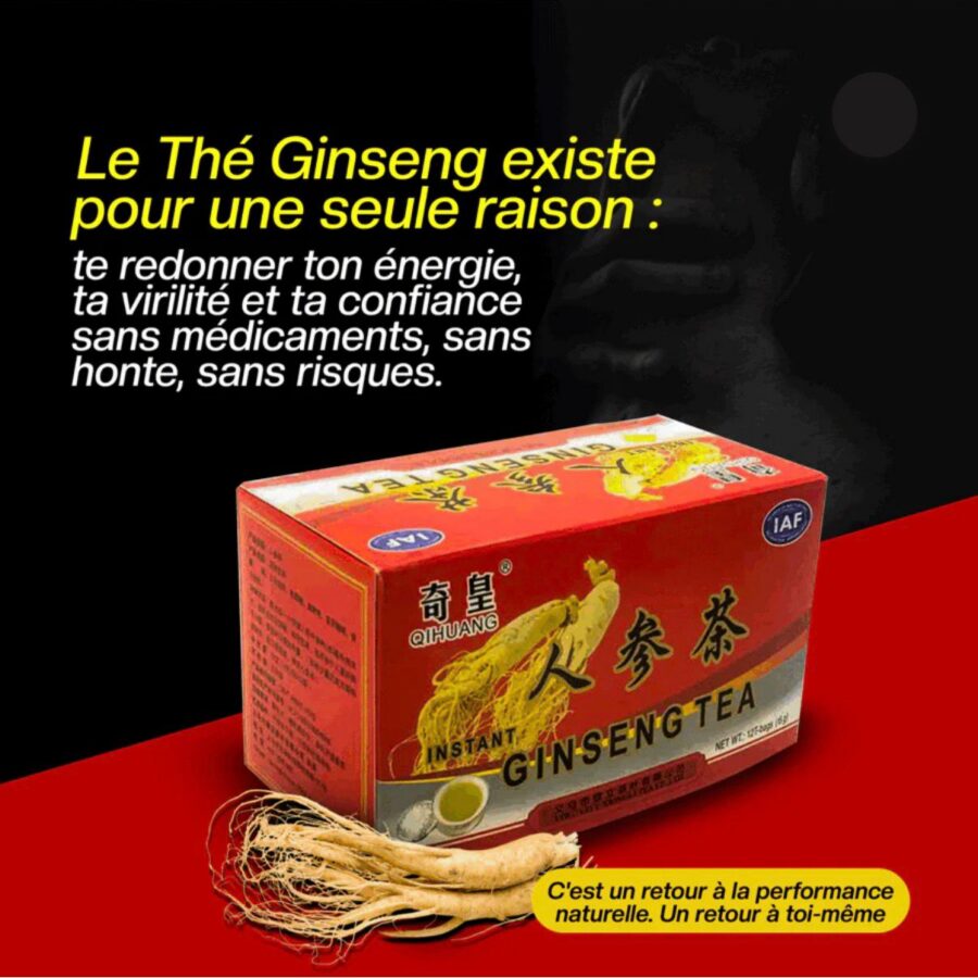 Thé Ginseng - Adieu problème sexuel