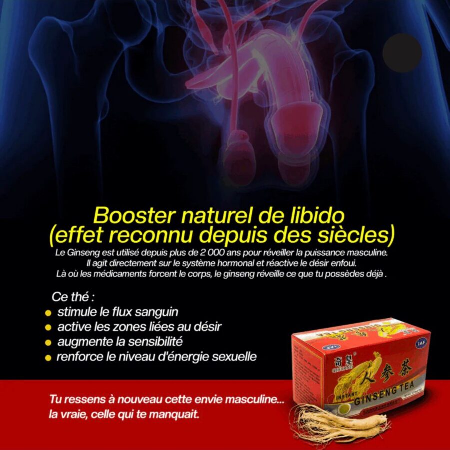 Thé Ginseng - Adieu problème sexuel