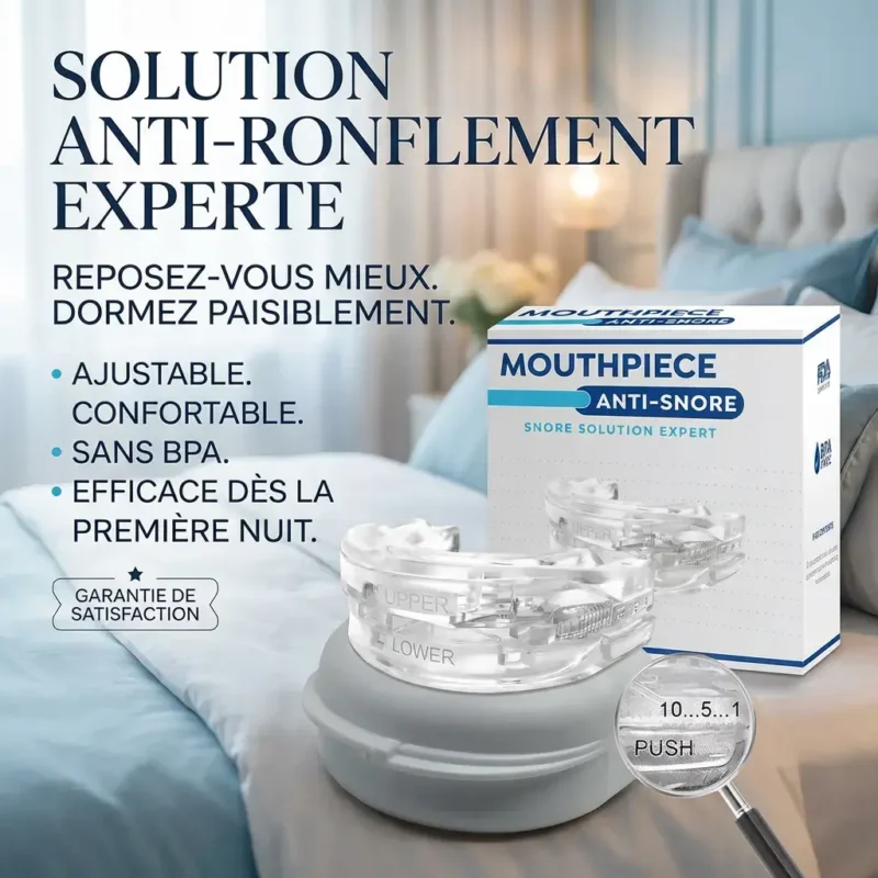 Masque Anti-Ronflement – Respirez, Dormez, Réveillez-vous Plein d’Énergie