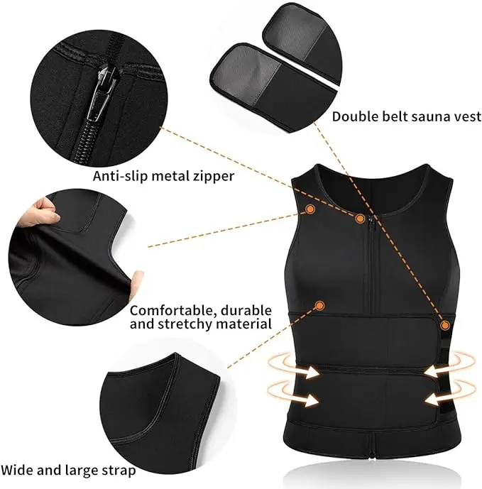 🏋️ Débardeur Gainant Homme – Redessinez Votre Silhouette Instantly ! 🔥💪 Avec -40% de Promotion Seulement Aujourd’hui !