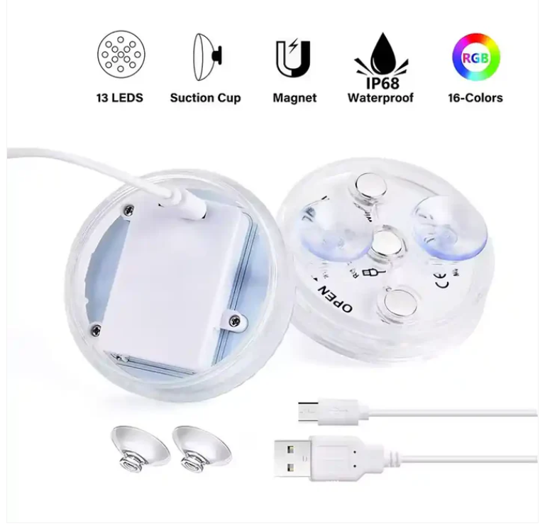 2 HydroLED™ – La lumière qui change l’ambiance de ta piscine, ton bain ou ton jardin