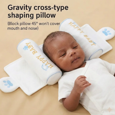 BabyNest™ Oreiller de Soutien pour Bébé – Confort & Protection de la Tête